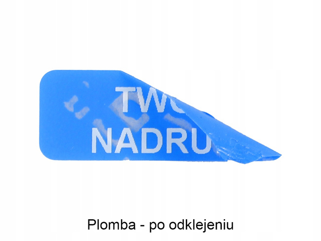 20x10 open void niebieski czystousuwalny 500 szt twój nadruk !