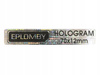 Plomby gwarancyjne stickery 70x12 hologram 500szt twój nadruk !