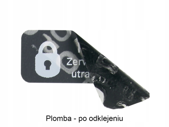 30x15 czarny open void czystousuwalny 250 szt twój nadruk !