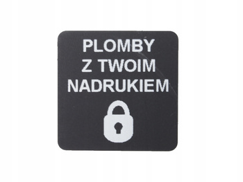 20x20 czarny open void czystousuwalny 250 szt twój nadruk !
