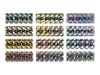 30x11mm hologram tetragon 250szt twój nadruk