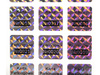 16x16mm hologram tetragon 250szt twój nadruk