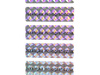 60x10 hologram tetragon 250szt z twoim nadrukiem