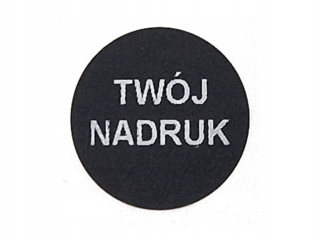 Fi15 czarny open void czystousuwalny 500 szt twój nadruk !