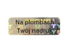 Plomby gwarancyjne stickery 15x5 hologram 1000szt twój nadruk !