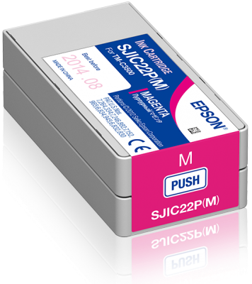 SJIC22P(M) Tusz Magenta do Epson ColorWorks C3500 (Magenta)