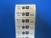 40x12mm pvc łamliwy 500szt twój nadruk