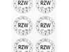 Plomby gwarancyjne fi40mm rzw 1000 szt twój nadruk !