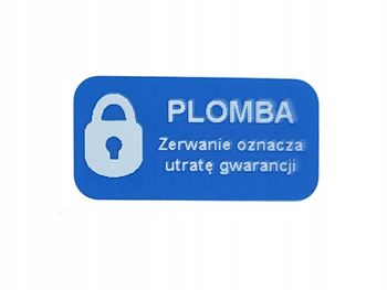 20x10 open void niebieski czystousuwalny 250 szt twój nadruk !