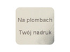 Plomby gwarancyjne stickery 10x10mm void lustrzany 250szt twój nadruk !