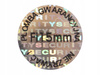 Plomby gwarancyjne sticker fi15mm hologram 1000szt twój nadruk !