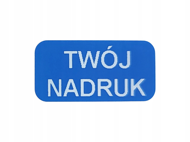 20x10 open void niebieski czystousuwalny 500 szt twój nadruk !