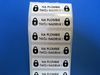 40x12mm pvc łamliwy 250szt twój nadruk