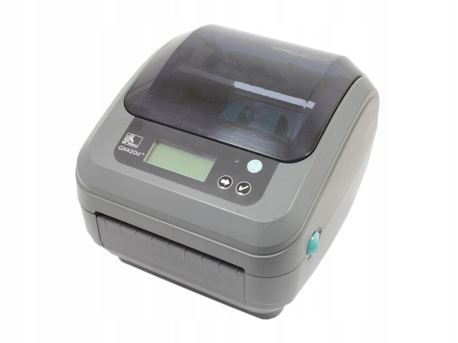 Drukarka termiczna zebra gx420d wifi usb + etykiety kurier