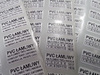 20x8mm plomby pvc łamliwy 250szt z twoim nadrukiem twój nadruk !