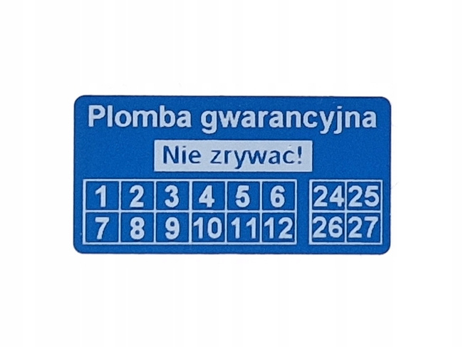 30x15 open void niebieski czystousuwalny 500 szt twój nadruk !