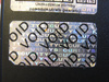Plomby gwarancyjne stickery 30x15 hologram 1000szt twój nadruk !