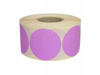 Etykieta termiczna fi70 fioletowa / 1000 szt / 40