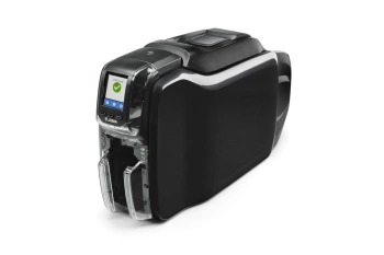 Nowa Zebra ZC350 USB, LAN wydruk dwustronny koder kart magnetycznych