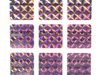 16x16mm hologram tetragon 250szt twój nadruk