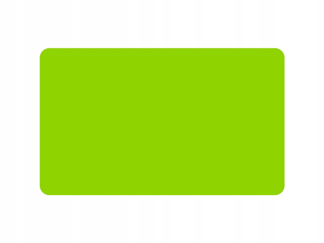 Etykieta termiczna 50x60 zielona / 1000 szt / 40