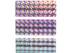 45x18mm hologram tetragon 250szt twój nadruk