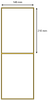 Etykieta foliowa 148x210 pp / 1000 szt / 76