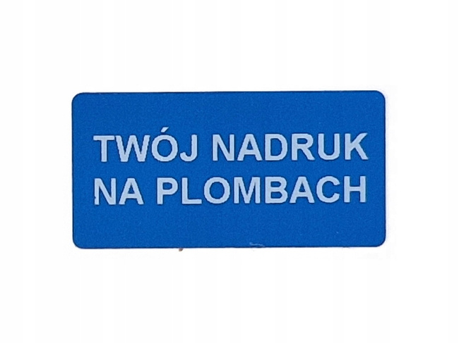 30x15 open void niebieski czystousuwalny 250 szt twój nadruk !