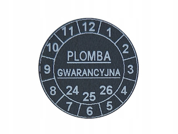 Fi20 czarny open void czystousuwalny 250 szt twój nadruk !