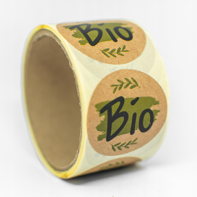 Nakl. bio. kraft kolor fi50 /80 szt