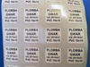 10x10mm plomby pvc łamliwy 1000szt twój nadruk