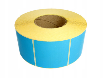 Etykieta termiczna 70x70 niebieska 305/ 2000 / 76