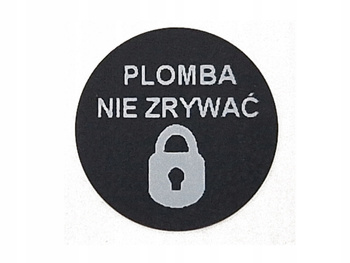 Fi15 czarny open void czystousuwalny 500 szt twój nadruk !