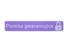 Plomba purpurowy void 60x10 500szt twój nadruk !