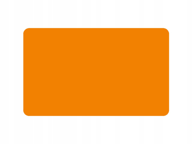 Etykieta termiczna 60x20 pomarańczowy / 2000 / 40