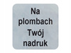 Plomby gwarancyjne stickery 12x12 void mat 1000szt twój nadruk !