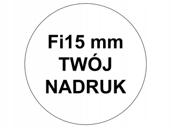 Plomby gwarancyjne fi15 rzw 1000 szt twój nadruk !