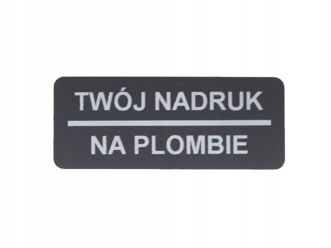 45x18 czarny open void czystousuwalny 250 szt twój nadruk !