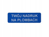 40x12 open void niebieski czystousuwalny 500 szt twój nadruk !