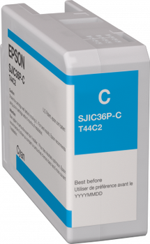 SJIC36P(C) Tusz cyan do Epson ColorWorks C6500/C6000 (Cyan)