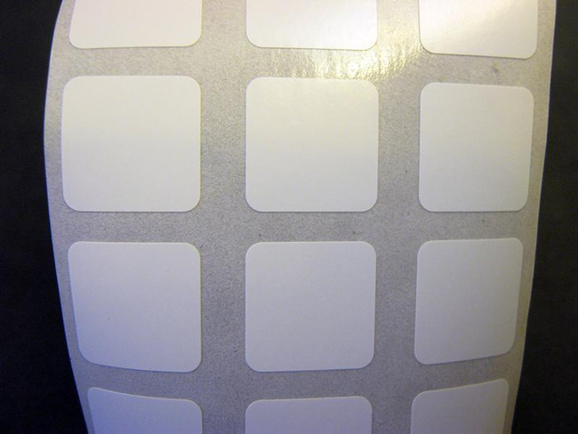 Plomby gwarancyjne 10x10 akrylit kruszące 1000szt twój nadruk !