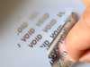 Plomby gwarancyjne fi15 void mat 1000 szt twój nadruk !