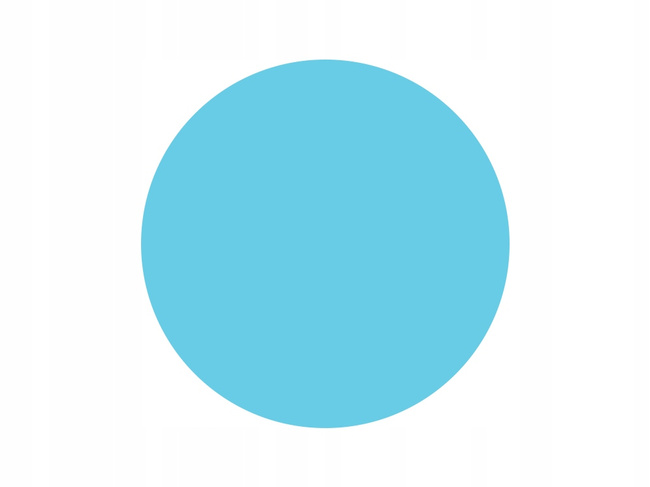 Etykieta termiczna fi40 niebieska / 1000 szt / 40