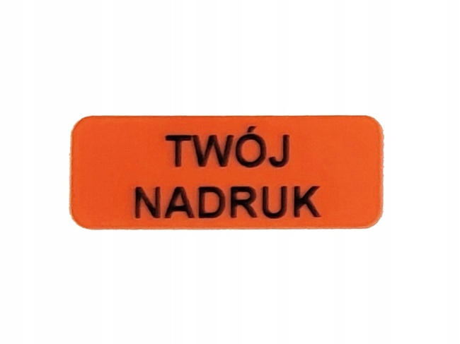 30x11 pomarańczowy open void 500 szt twój nadruk !