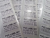 40x20mm plomby pvc łamliwy 1000szt twój nadruk