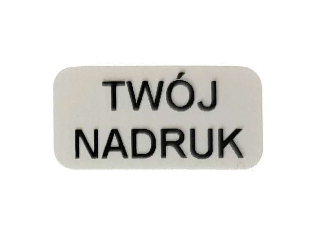 20x10 szary open void 500 szt twój nadruk !