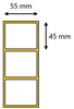 Etykieta termiczna 55x45 / 1000 szt / 40