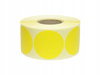 Etykieta termiczna fi40 żółta / 1000 szt / 40