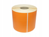 Etykieta termiczna 100x100 pomarańczowa perforacja / 500 / 40