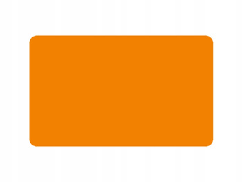 Etykieta termiczna 40x15 pomarańczowa / 4000 szt / 40